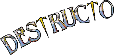 Destructo logo for ZX Spectrum
